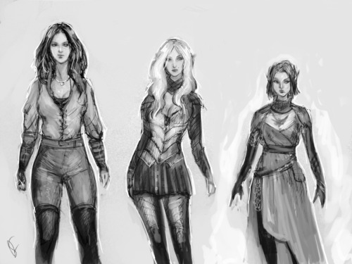 dancinfox:Rowan, Katriel and Fiona.Or should I called it Women of King Maric? x)