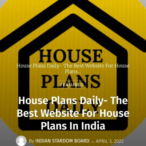 House plans Daily - The Best website for House plans in India. Thank you @indianstardom.in #besthous