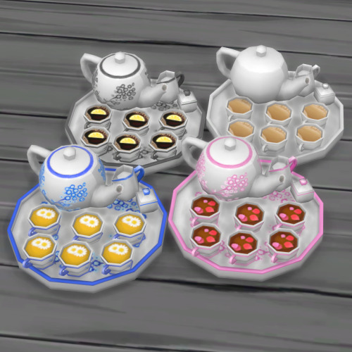 brazenlotus:Chinoiserie Tea Set - Crafting Object | Brazen Lotus on Patreon Available for All!