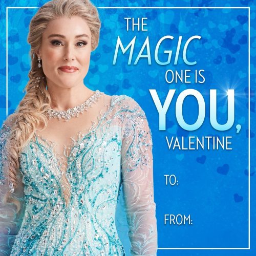 frozensnetwork:frozenthemusicalau: Guaranteed to thaw a Frozen heart. Happy Valentine’s Day!#FrozenA