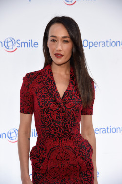 celebritiesofcolor:  Maggie Q appears at