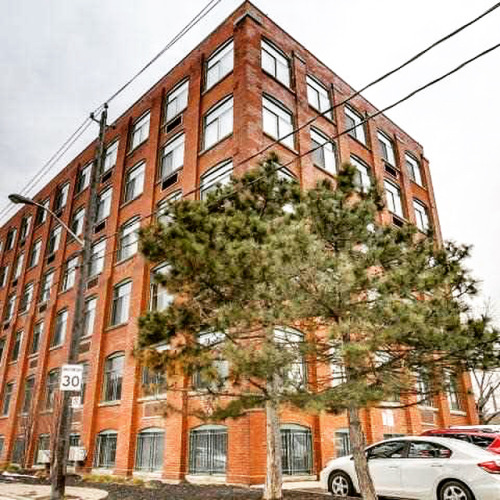 JUST SOLD! This unique and extremely bright one bedroom/one bathroom loft at Queen and Dufferin. An 