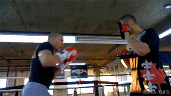 Sex mma-gifs:  GSP Training with Firas Zahabi pictures