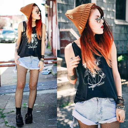 Too hot but don&rsquo;t want bare legs? Stay cool and team a pair of fishnets with your outfit l