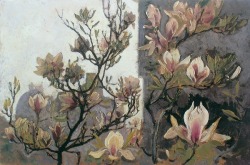 russian-style:  Ivan Myasoedov - Magnolia in Berlin, 1920s 