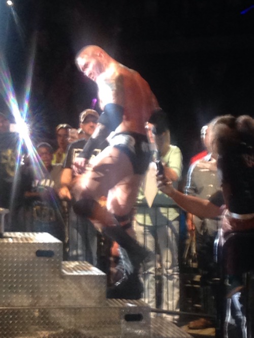 ikindadigrandyorton:  Listening to Marques Houston’s song “Naked” and I felt like posting MY PICTURES of Randy Orton from a few weeks ago.