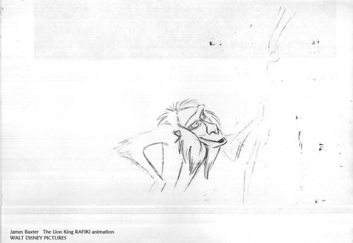  Animator: James BaxterCharacter: RafikiFilm: The Lion King (1994)Studio: Walt Disney PicturesSource