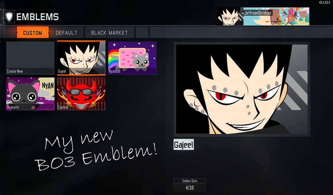 NormallyFate on Twitter Selling Black ops 3 modded accounts ps4 only 5  PayPal10 psn USD  no godmode classes or anime emblems 10paypal20 psn  Godmode classes Anime Emblems and Unreleased Camos 