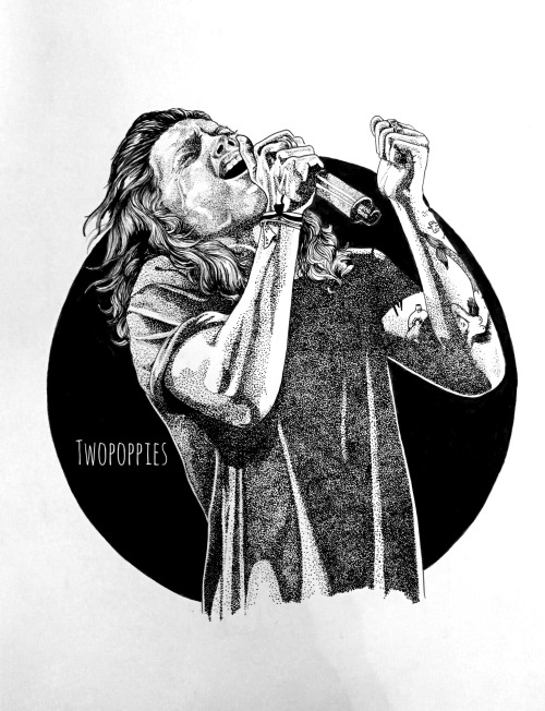 twopoppies: “Be who you were created to be and you will set the world on fire.” Drawing 