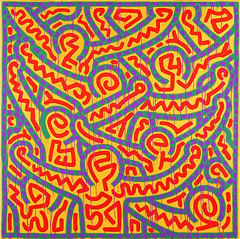 keithharingdaily:  Untitled, 1989 Keith Haring 