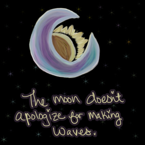 The MoonThe moon doesn’t apologize for making waves, so why should you? Process video on TikTok (ico