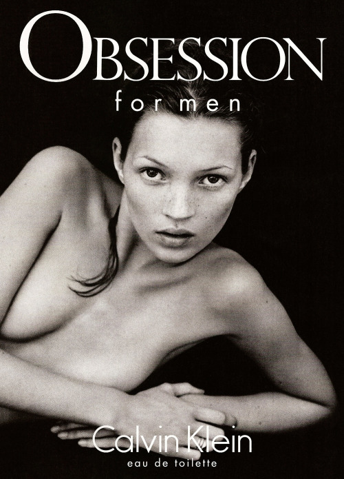 frackoviak:Kate Moss by Mario SorrentiCalvin Klein Obsession Spring 1994