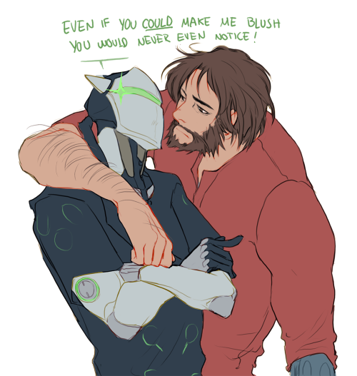 drisrt: Genji’s mistake was thinking there was no one more shameless than himself, really