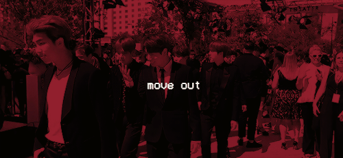 pjmjjk:  “Move out of the way! @BTS_twt is HERE.”