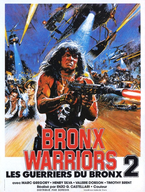 theactioneer:  French poster for Escape from the Bronx (Enzo G. Castellari, 1983) 