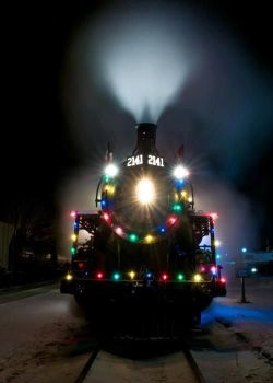 haughtyspirit:  Takin the Christmas express… 