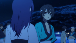 tsumugu-x-chisaki:   Nagi no Asukara Episodeo 26   Hermoso rencuentro de Chisaki y sus padre  