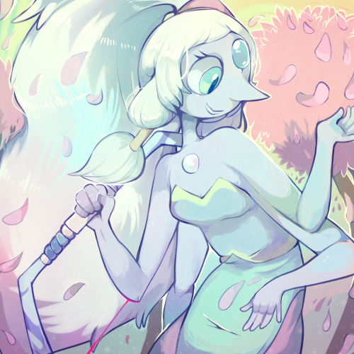 nine-doodles:  Felt like drawing some gem babe 