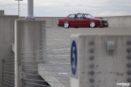 allcarsphotos:  Love Letter to a Legend: Ryan Fuller’s Ground Hugging BMW E30 