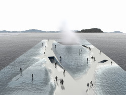 389:    International competition for the Water Pavilion in Yeosu expo  Yeosu, South Korea - Size: 30,000m2  Daniel Valle 