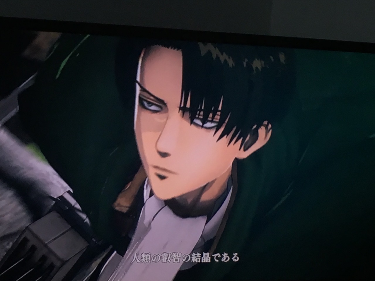 Finally got to the vets and the ability to play as Levi!! Huzzah.