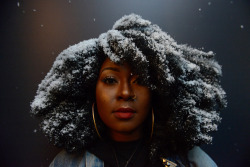 atlanticinfocus:  From Photos of the Week: 1/14–1/20, one of 35 photos. Kandy Freeman participates in a Black Lives Matter protest in front of Trump Tower in New York City on January 14, 2017. (Stephanie Keith / Reuters)