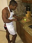 dominicanblackboy:  Sexy gorgeous muscle ass Chris Wolf teaser!