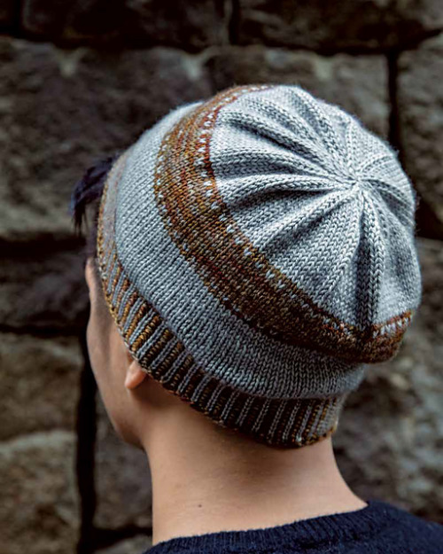 Chamber of Secrets Beanie by Tanis Gray.Pattern available for purchase: Knitting Magic: The Official
