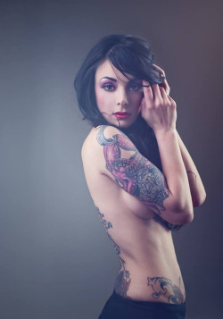 bodmod-girls:  Perfect inked beauties