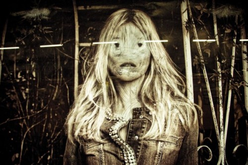 sixpenceee:Berlin street artist, Vermibus dissolves advertisements with solvents, giving them an eerie mummified look. Watch his video here: X More posts like this here: X