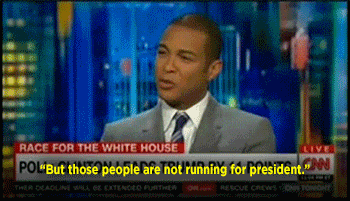 blackfemalescientist:  mediamattersforamerica:  This really happened on CNN, and we have the tape to prove it.  They do realize that people aren’t mad because he said the word pussy, right? That its about the sexual assault, right?! 