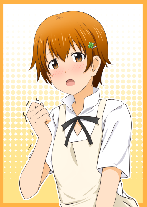 cute-girls-from-vns-anime-manga:    伊波さん by  でーぜる   