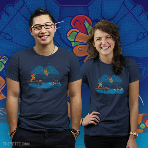 Summer of Samus I have a new design up today! $11 Tees / $13 Tanks for 24 hours only at The Yetee. C