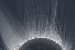 just&ndash;space:  Solar eclipse of 2010 - This was with 11 minutes and 41 seconds the longest annular solar eclipse in 1000 years. It was seen as an annular eclipse across Central Africa, India, Sri Lanka and China.  js 