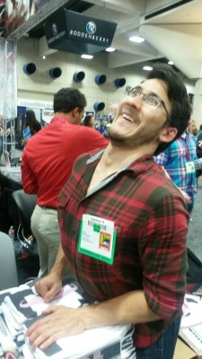 wolfsketchinjeff:  We found Markiplier at Comic Con