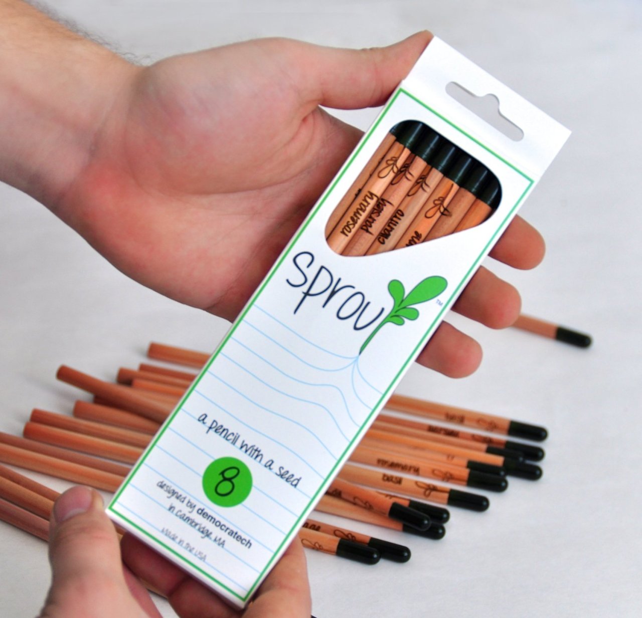 wickedclothes:  Sprout Pencil: Flower Pack Sprout is a pencil that can be upcycled