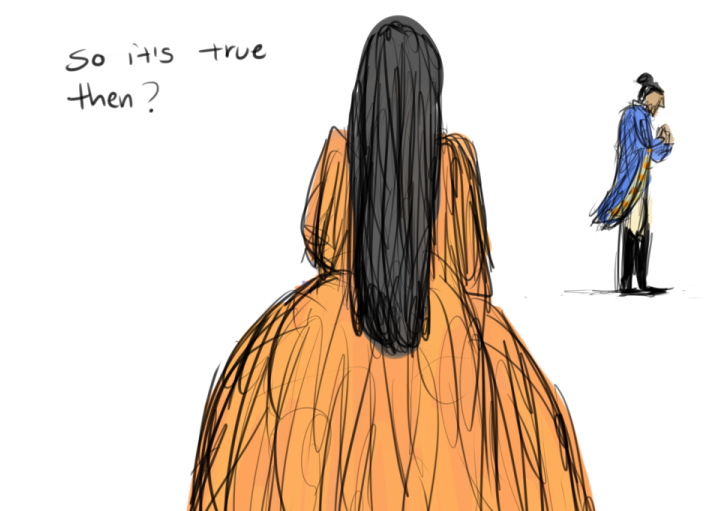 macaroon22:  Adrienne and Lafayette are my otp,  They were in an arranged marriage,