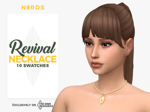 nords-sims: Revival Necklace :Hello beautiful people, I made a cute necklace, it’s an edit of 