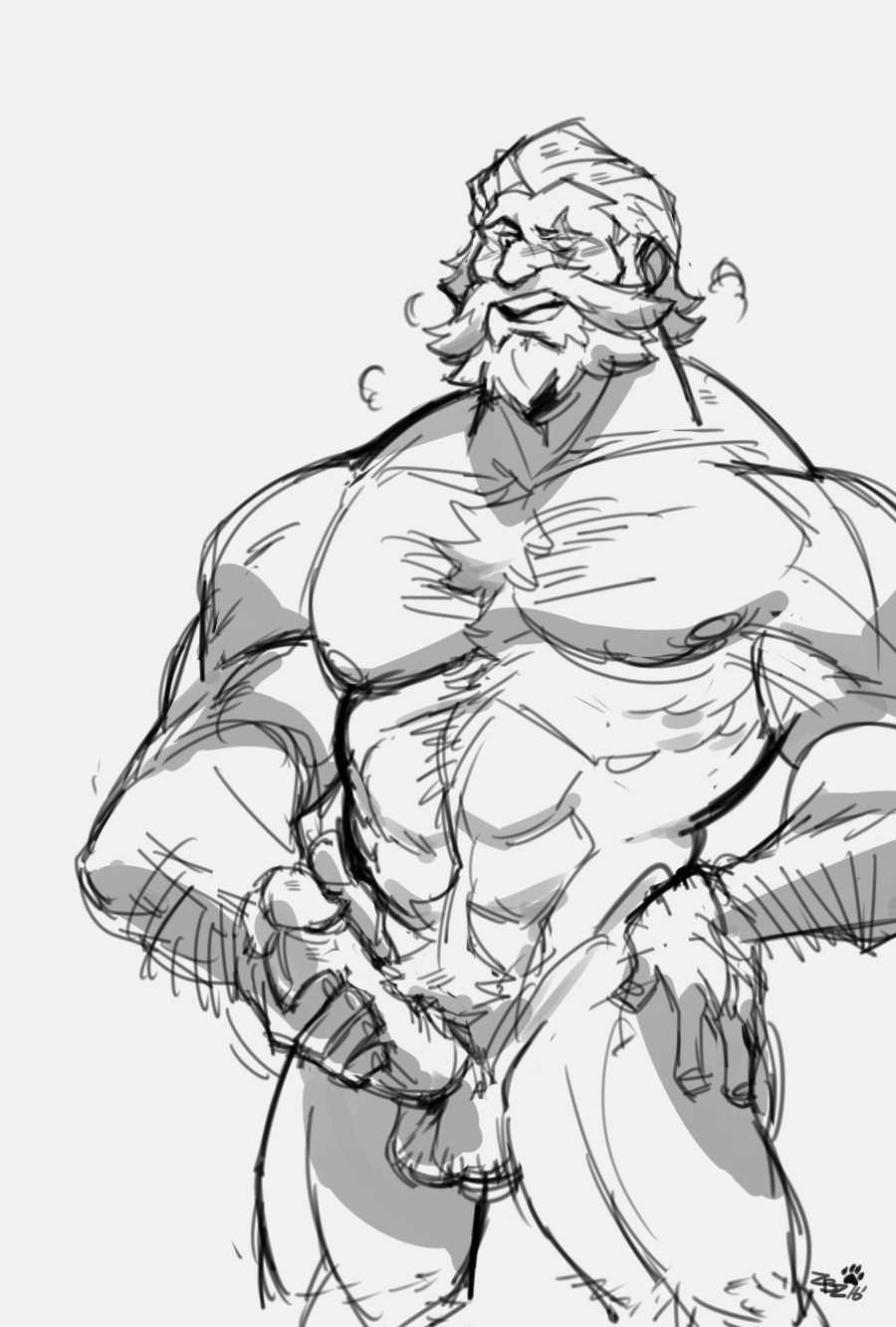 zombibuttz:  Rein is pleasing himself.