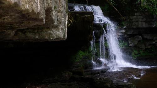 West Burton Waterfall, North Yorkshire, England.