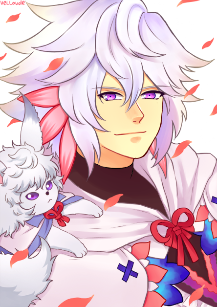 Merlin artprint for comifuro 8 (perhaps??) and some fgo doodles ^ q ^) 