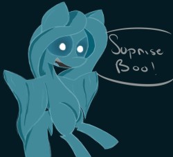 booker-the-dewitt:  booker011:  Another spook pone…  @the-wag   Aww yiss, my spooky ghost horse! Thats’t the second one you did now wooo thank you!