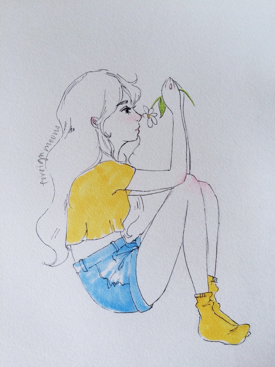 foreignmoons:kissing flowers