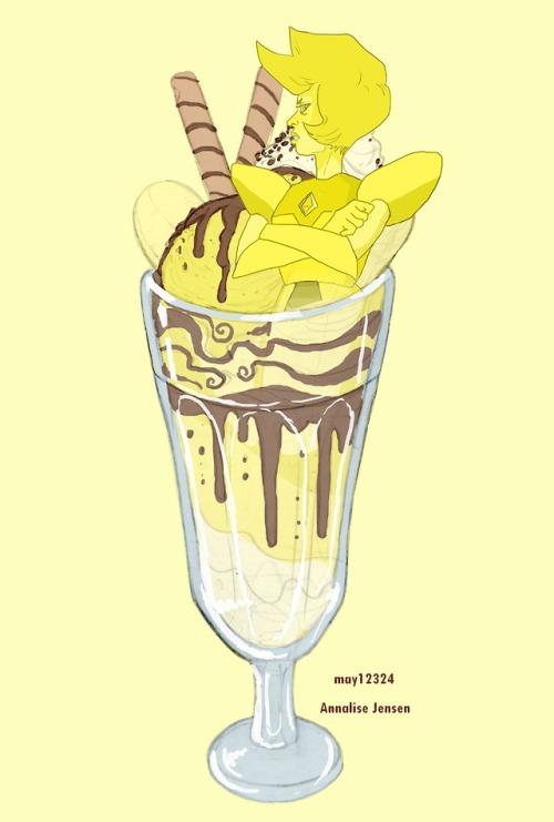 may12324:The Diamonds and Pearls as ice cream sundaes!! Available as an A6 sticker sheet on my etsy 