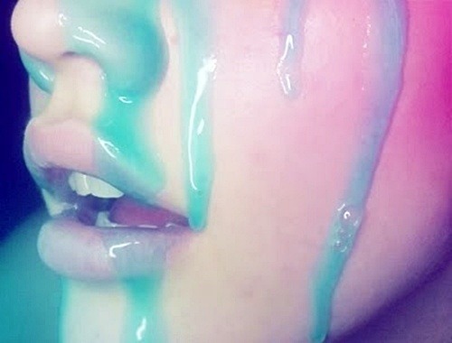 where-all-maps-end:  green slime on We Heart It. 