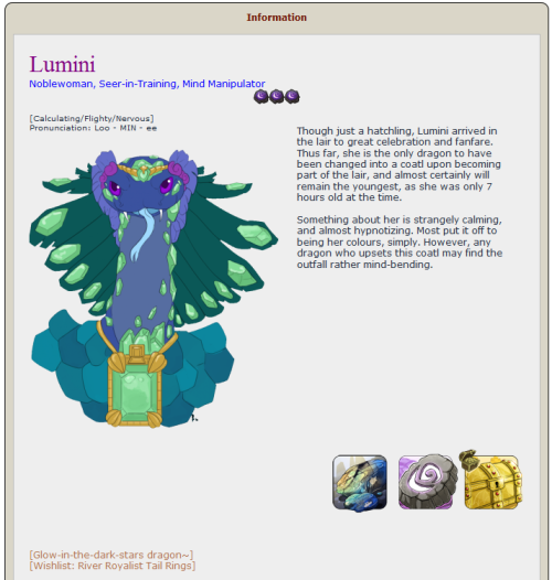 pumpkin-bread: pumpkin-bread: Lumini was my first ever dream dragon, and my first ever project. I wo