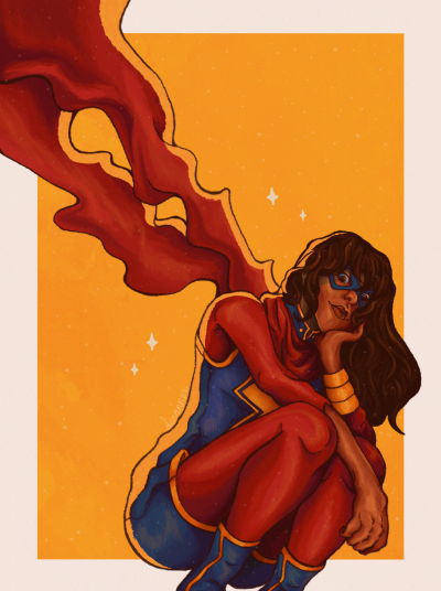 lunannex:It&rsquo;s loving Kamala Khan hours⚡❤