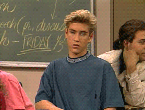 Me in Biology class. (Almost legit.)