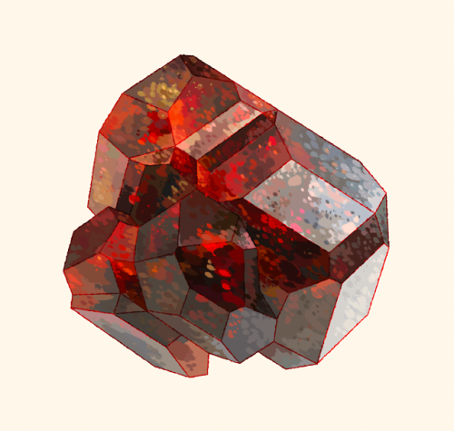 danieljpermutt:Almandine garnet.