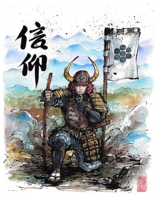 remycks:Ukon Takayama - an authentic Catholic Samurai daimyo (Japanese feudal lord) who was just bea